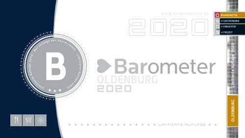 BAROMETER OLDENBURG | Limitierte Ausgabe 2020