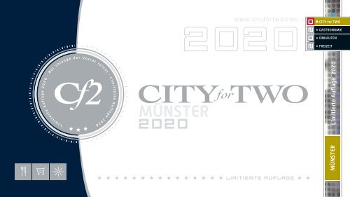 City For Two Munster Limitierte Ausgabe