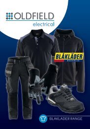 Oldfield Electrical - Blaklader Range