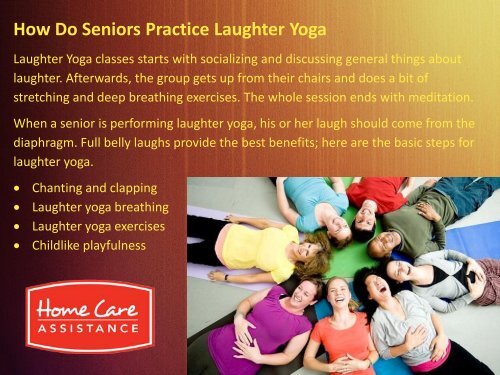 Life Changing Benefits of Laughter Yoga For Seniors