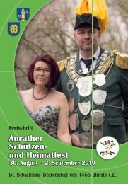 Festschrift Anrather Schützen- und Heimatfest 2019
