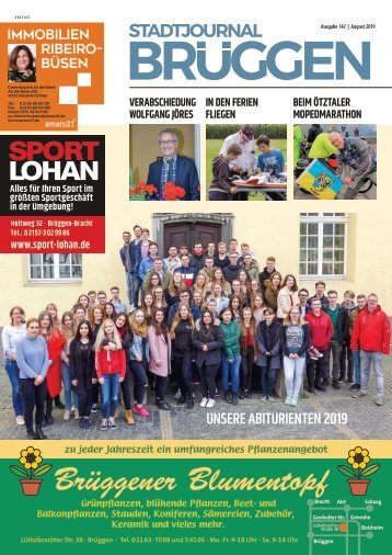 Stadtjournal Brüggen_ August 2019