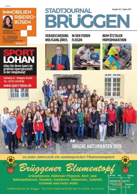 Stadtjournal Brüggen_ August 2019