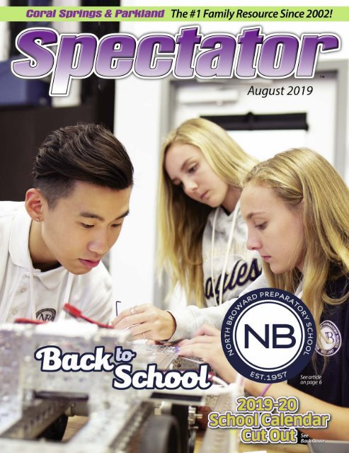 Spectator Magazine August 2019