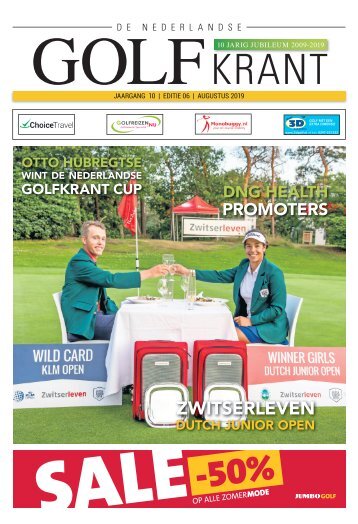 De Nederlandse Golfkrant editie augustus