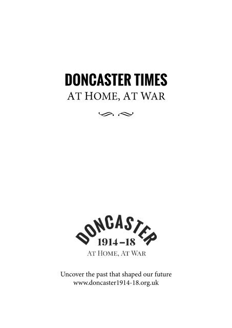 Doncaster Times Issue 1 - June 2016