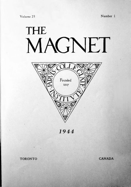 1944 Magnet Yearbook