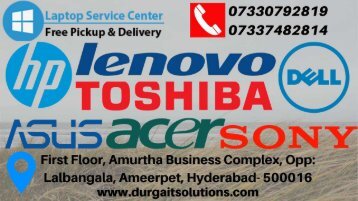 Dell Laptop Service Center in Ameerpet