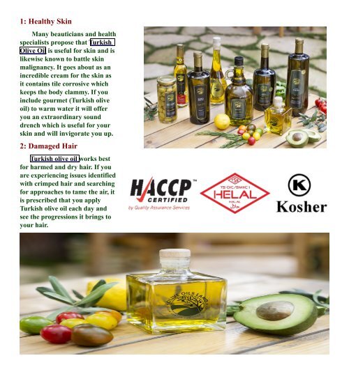 Turkish Olive Oil