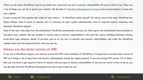 6 Ways to Lock-Down Your WordPress Website from Security Threats