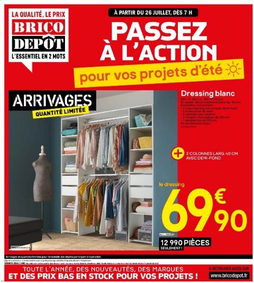catalogue Brico Depot 26 juillet-8 aout 2019