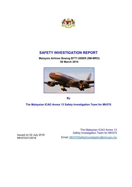 mh370safetyinvestigationreport