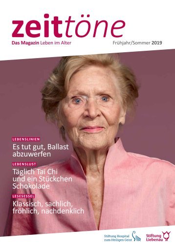  Zeittöne Frühjahr/Sommer 2019 - Stiftung Liebenau