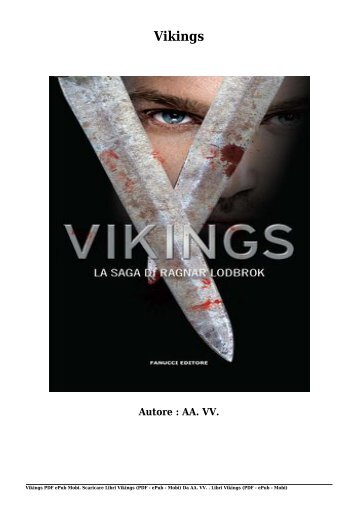 Scaricare Libri Vikings Gratis Di AA. VV.