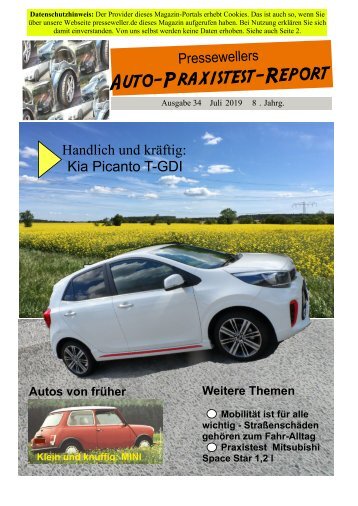 Kia Picanto und mehr - Auto-Praxistest-Report 34