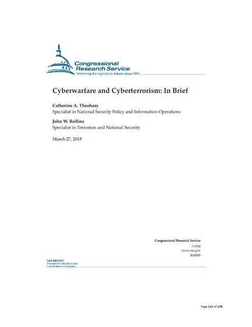 International Cyber Terrorism