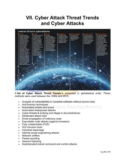 International Cyber Terrorism