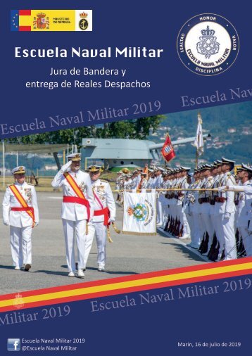 Dossier acto de el Carmen 2019 en la Escuela Naval Militar