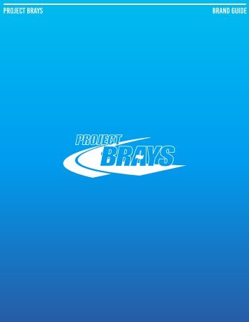 Project Brays Brand Guidelines