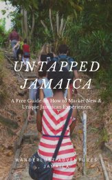 Untapped Jamaica- Travel Guide