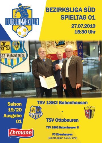 20190727 Fuggermärktler TSV 1862 Babenhausen – TSV Ottobeuren