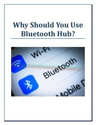 Why Should You Use Bluetooth Hub
