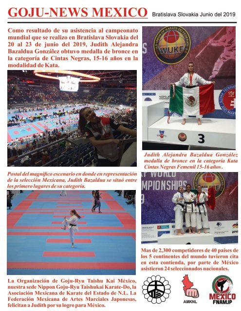 Goju-News 5 Bronce Judith 06-2019