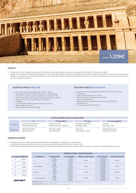 CATALOGO EGIPTO 2019 (paginas)