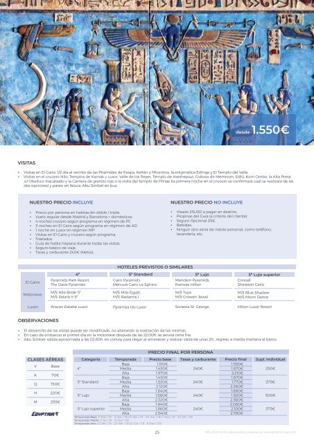 CATALOGO EGIPTO 2019 (paginas)