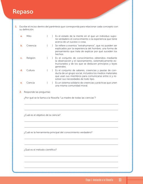 Filosofía
