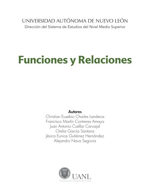 Funciones y Relaciones