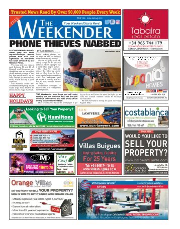 Weekender Alicante North Issue 104