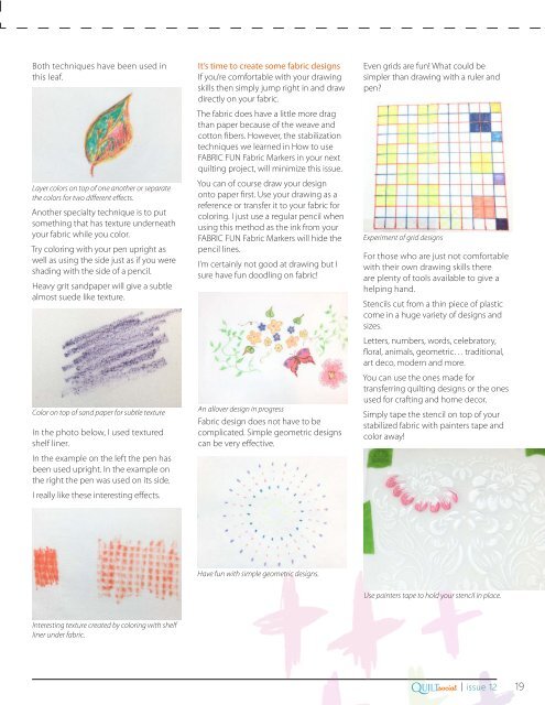 QUILTsocial Issue 12