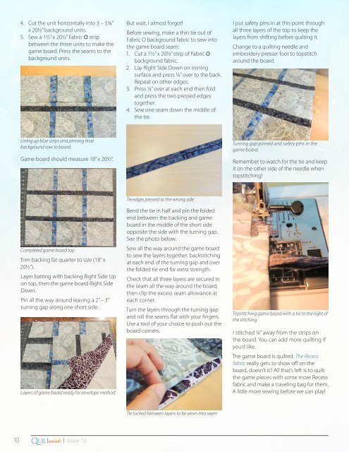 QUILTsocial Issue 13