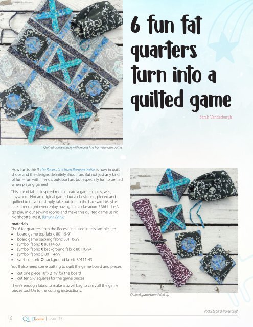 QUILTsocial Issue 13