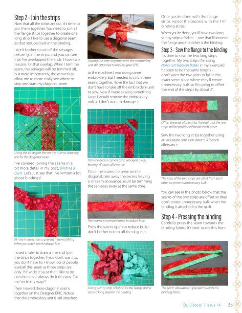 QUILTsocial Issue 14