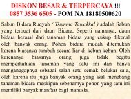 PALING MURAH-0857 3536 6505, GROSIR SABUN BIDARA TSUMMA TAWAKKAL SURABAYA