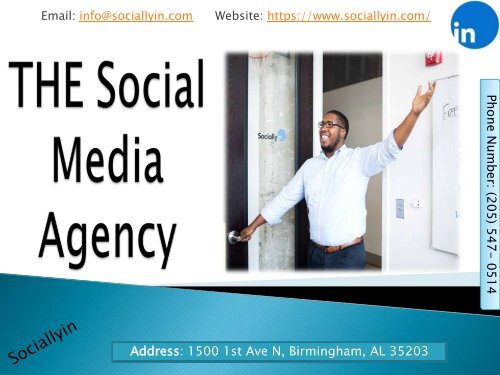 THE Social Media Agency | Sociallyin