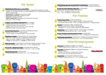 Familienfolder Frühjahr 2020