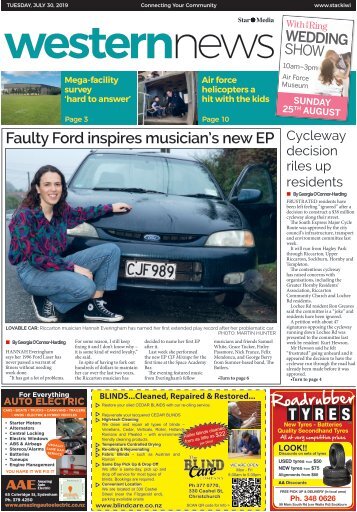 Western News: July 30, 2019
