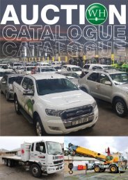 WH Auction Catalog - 30 July Cape Town