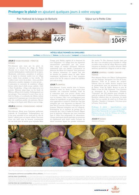 Voyamar Collection Afrique | Octobre 2019 - Décembre 2020