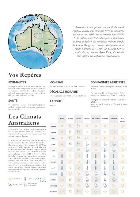 Voyamar Collection Australie |Mars 2019 - Mars 2020