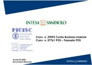 Convenzione n. 29093 Business Insieme - conv. 27761 POS e TRANSATO POS Iscritti FIGISC ANISA 07.2019