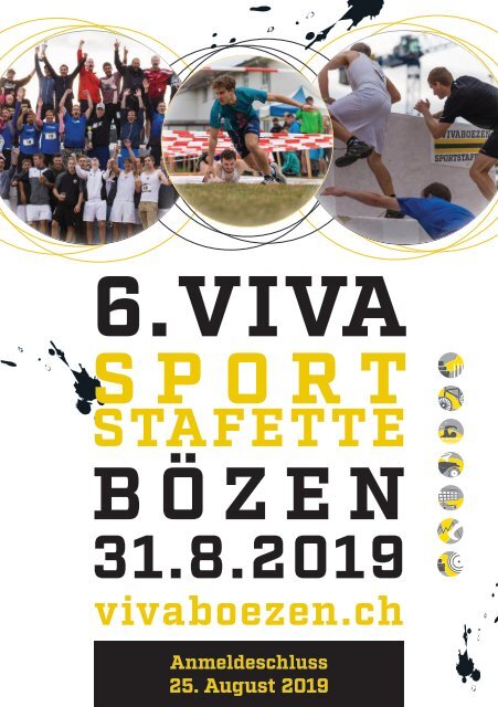 6. VIVA Sportstafette 2019 - Eventführer