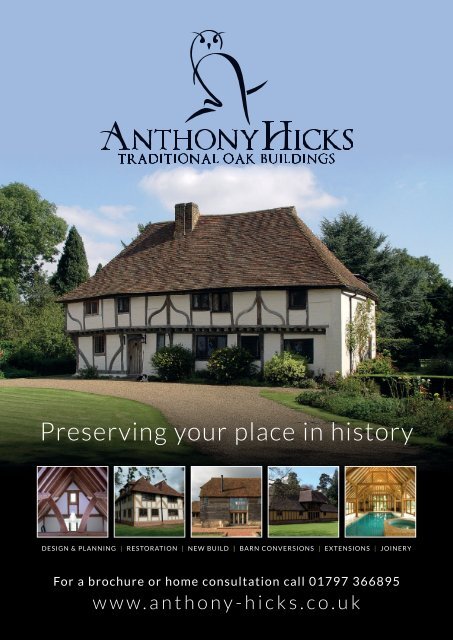 Wealden Times | WT210 | August 2019 | Restoration & New Build supplement inside