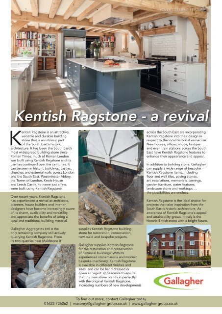 Wealden Times | WT210 | August 2019 | Restoration & New Build supplement inside