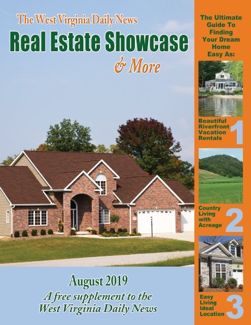 The WV Daily News Real Estate Showcase & More - August 2019