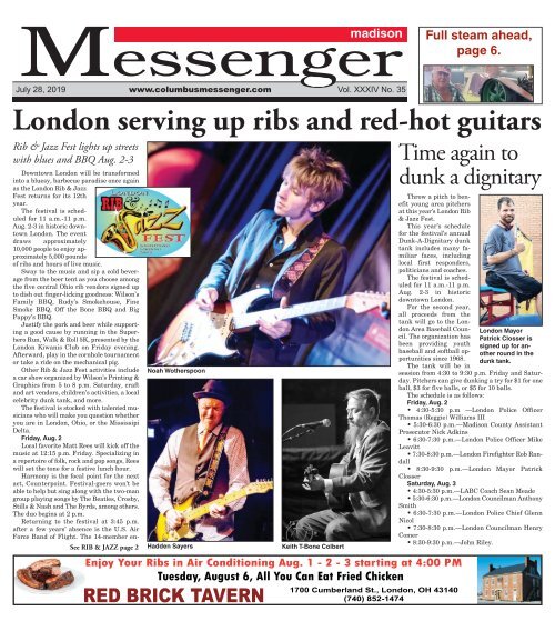 Madison Messenger - July 28th, 2019