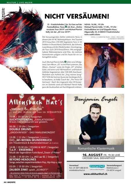 akzent Magazin August '19 BO